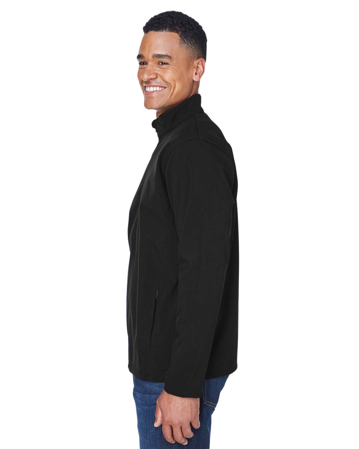 Men's Leader Soft Shell Jacket - Black
