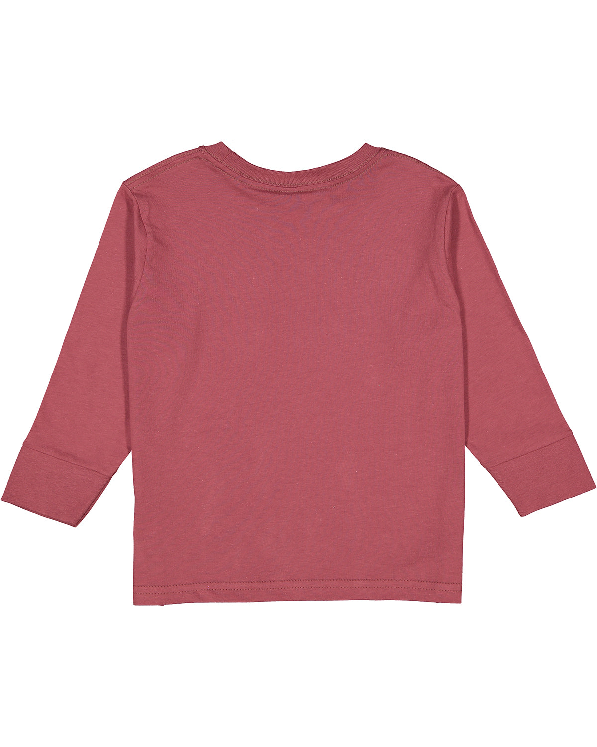 Toddler Long-Sleeve Fine Jersey T-Shirt - Rouge