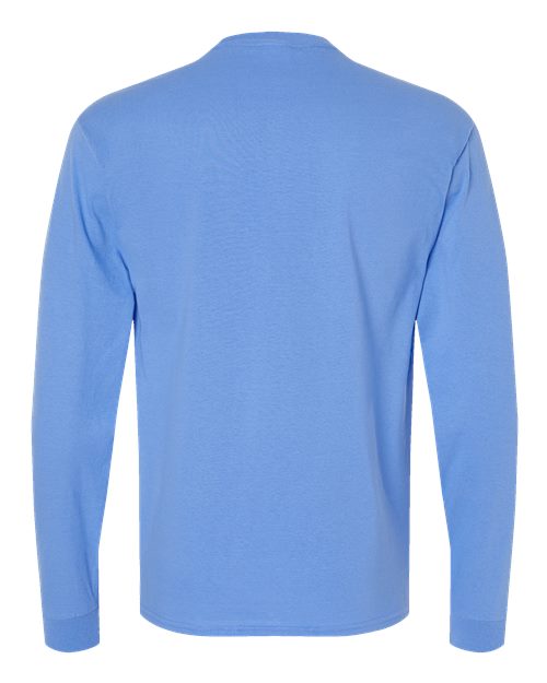 Hanes 5286 Carolina Blue — back