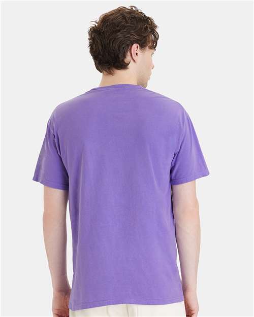 ComfortWash by Hanes GDH150 Lavender — on model back