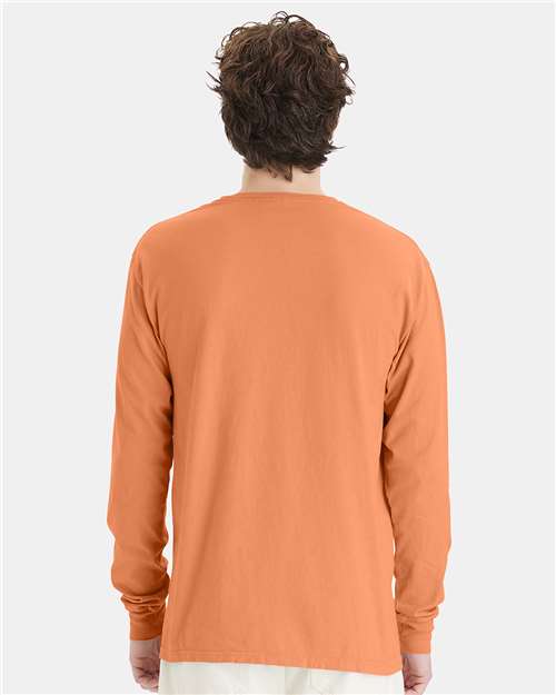 ComfortWash by Hanes GDH200 Horizon Orange — on model back