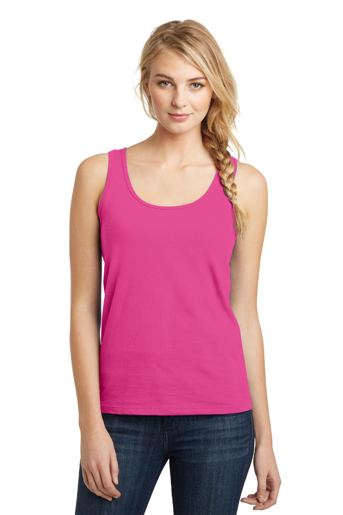 Women's Junior The Concert Tank - Dark Fuchsia