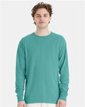 ComfortWash by Hanes GDH200 Spanish Moss — on model front