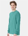 ComfortWash by Hanes GDH200 Spanish Moss — on model side