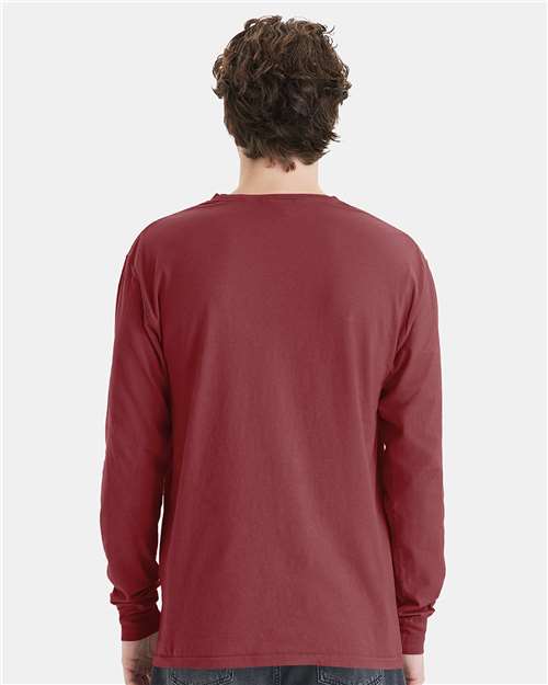 ComfortWash by Hanes GDH250 Cayenne — on model back