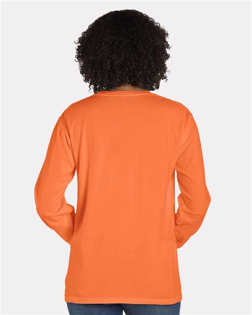 ComfortWash by Hanes GDH250 Horizon Orange — on model back