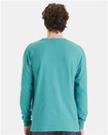 ComfortWash by Hanes GDH250 Spanish Moss — on model back