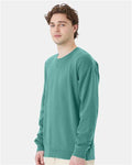 ComfortWash by Hanes GDH400 Spanish Moss — on model side