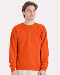Hanes P160 Orange — on model front