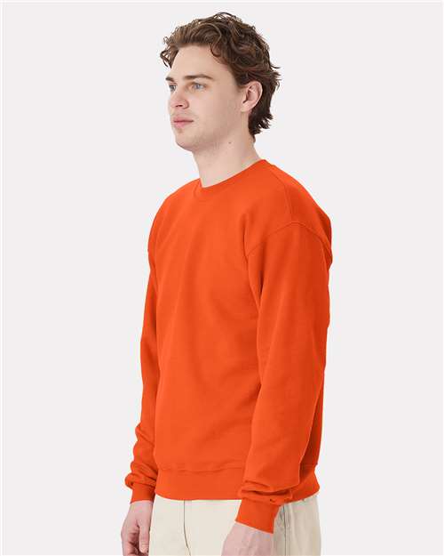 Hanes P160 Orange — on model side