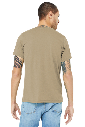 Unisex Triblend T-Shirt - Tan Triblend