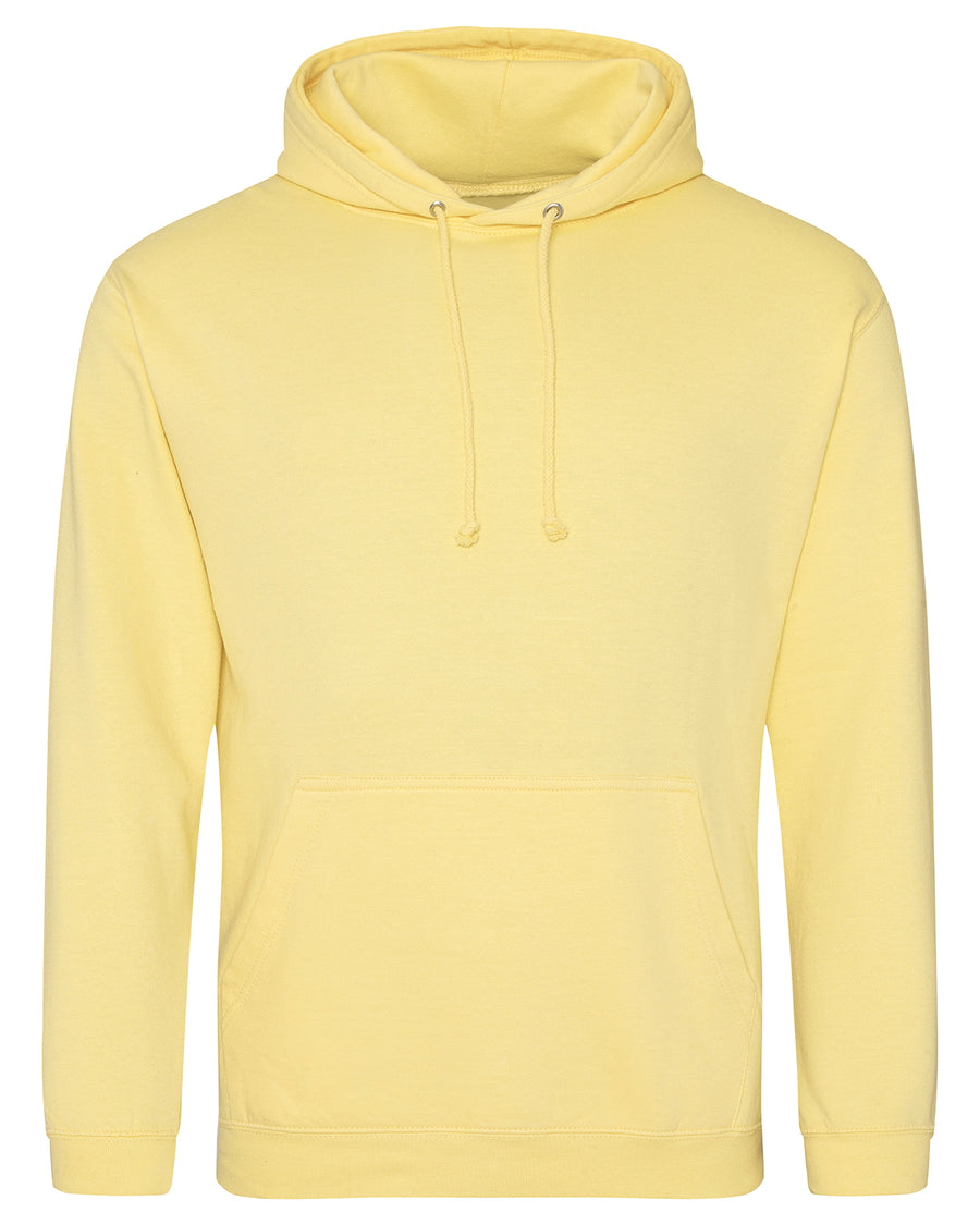 Unisex 80/20 Midweight College Hoodie - SHERBET LEMON