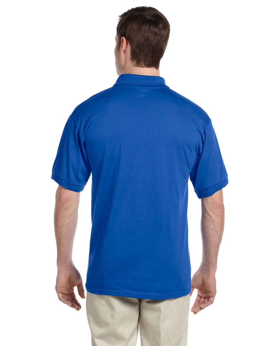Unisex 50/50 Jersey Polo with Pocket - Royal