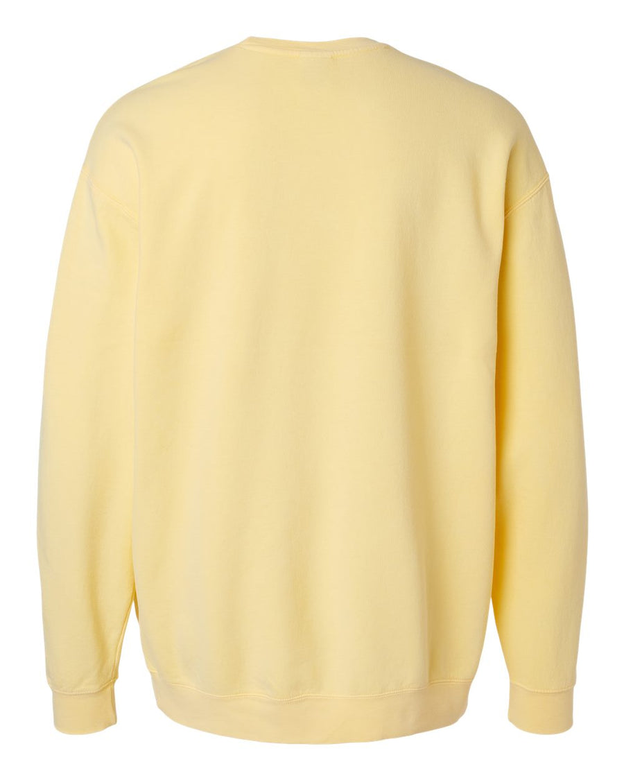 Unisex Lighweight Cotton Crewneck Sweatshirt - Butter