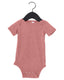 Bella + Canvas 100B - Infant Jersey Short-Sleeve One-Piece - Heather Mauve