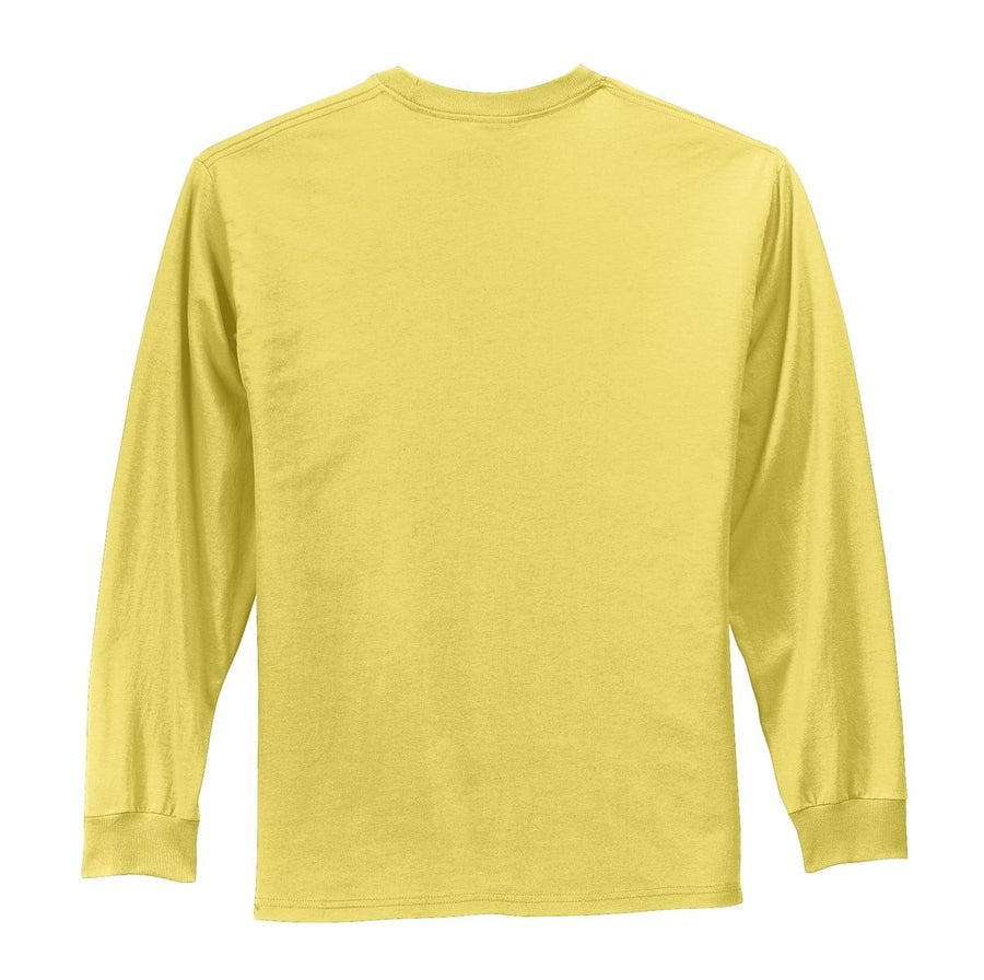 Unisex Long Sleeve Essential Tee - Yellow