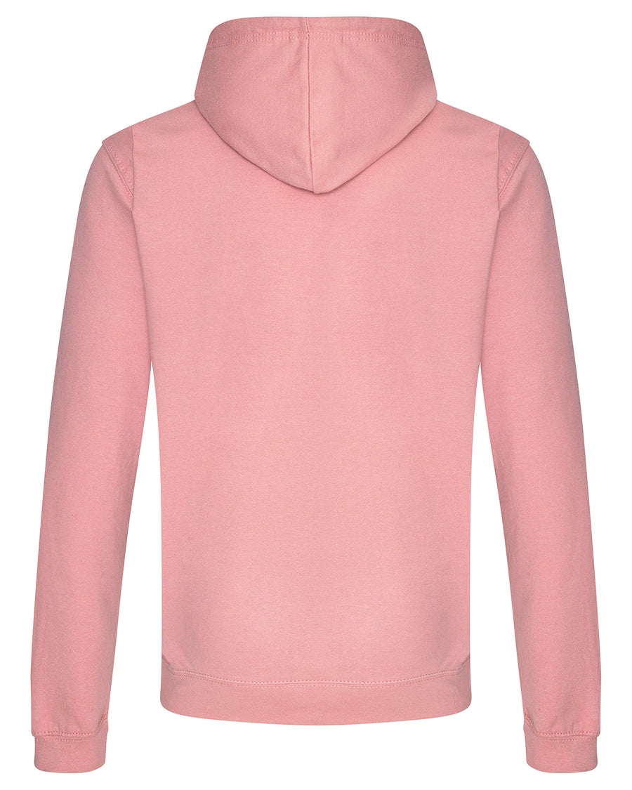 Unisex 80/20 Midweight College Hoodie - Dusty Pink