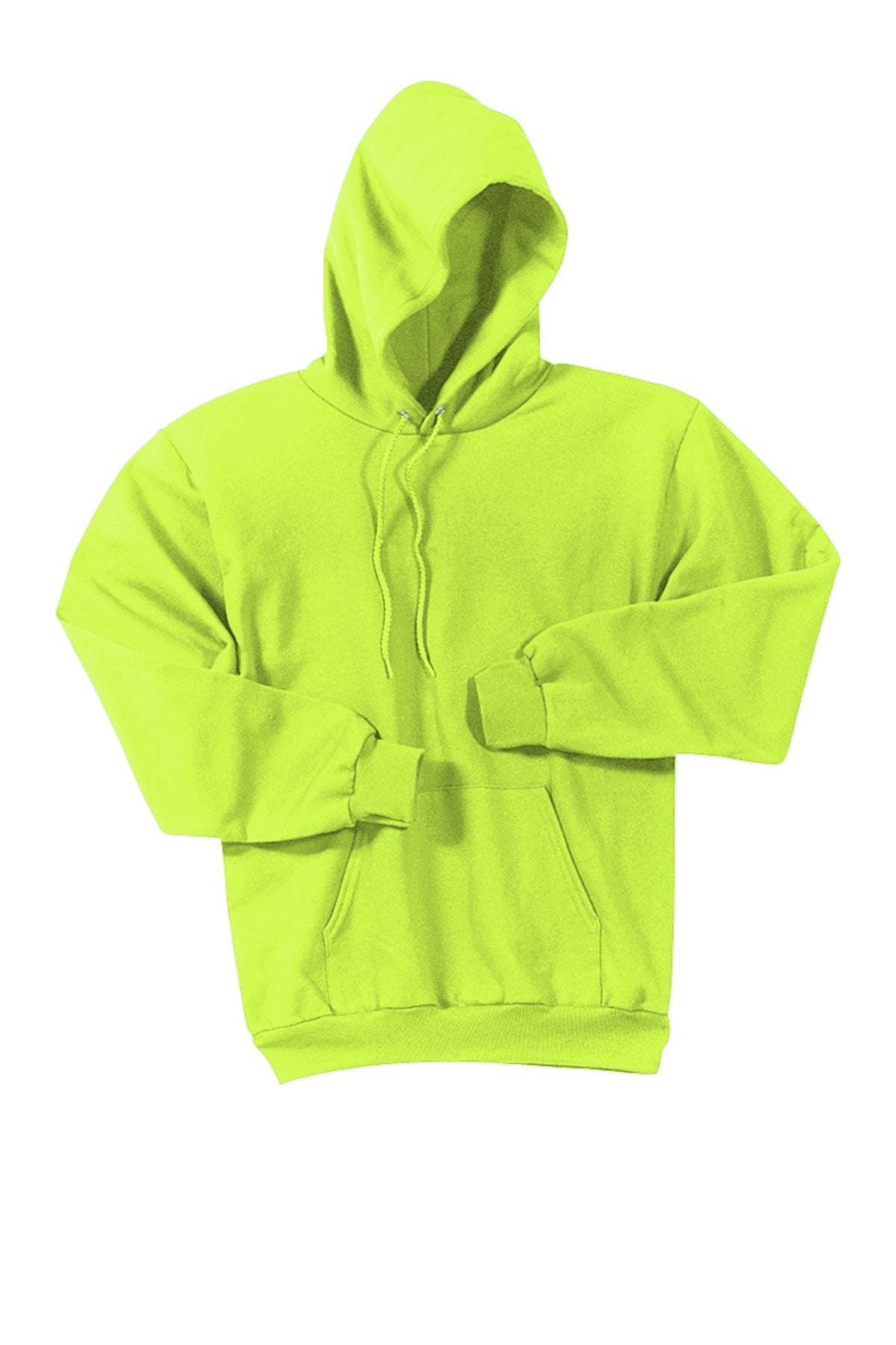 Unisex Tall Essential Fleece Pullover Hoodie - Safety Green
