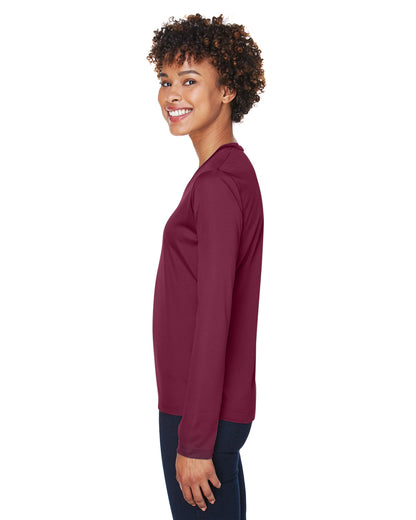 Women's Zone Performance Long-Sleeve T-Shirt - Sport Maroon