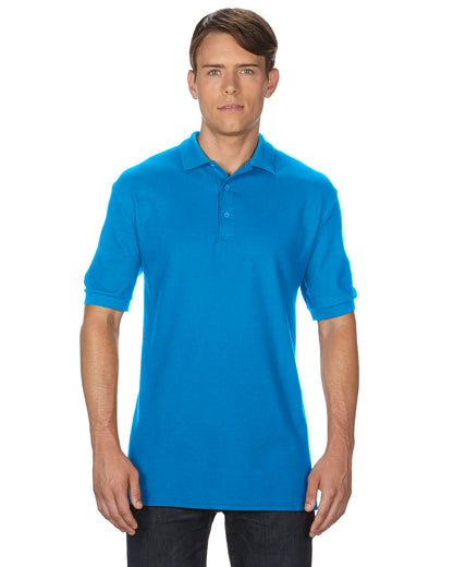 Unisex Premium Cotton®  Double Piqué Polo - Sapphire