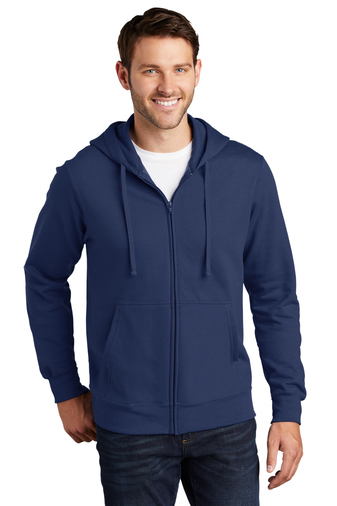 Unisex Fan Favorite Fleece Full-Zip Hoodie - Team Navy