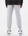 Independent Trading Co. IND20PNT Grey Heather — on model back