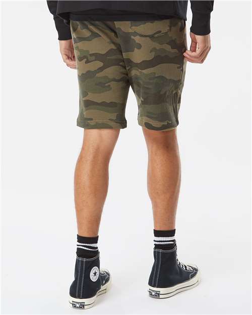 Independent Trading Co. IND20SRT Forest Camo — on model back