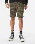 Independent Trading Co. IND20SRT Forest Camo — on model front
