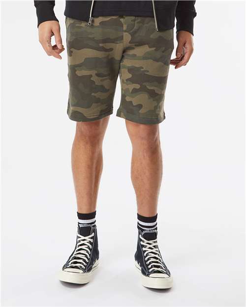 Independent Trading Co. IND20SRT Forest Camo — on model front