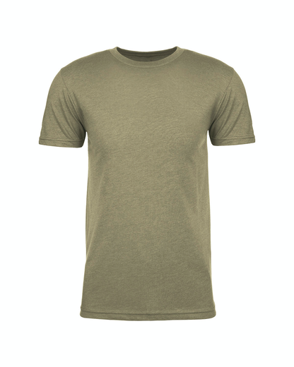 Unisex CVC Crewneck T-Shirt - Light Olive