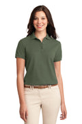 Women's Silk Touch Polo - Clover Green