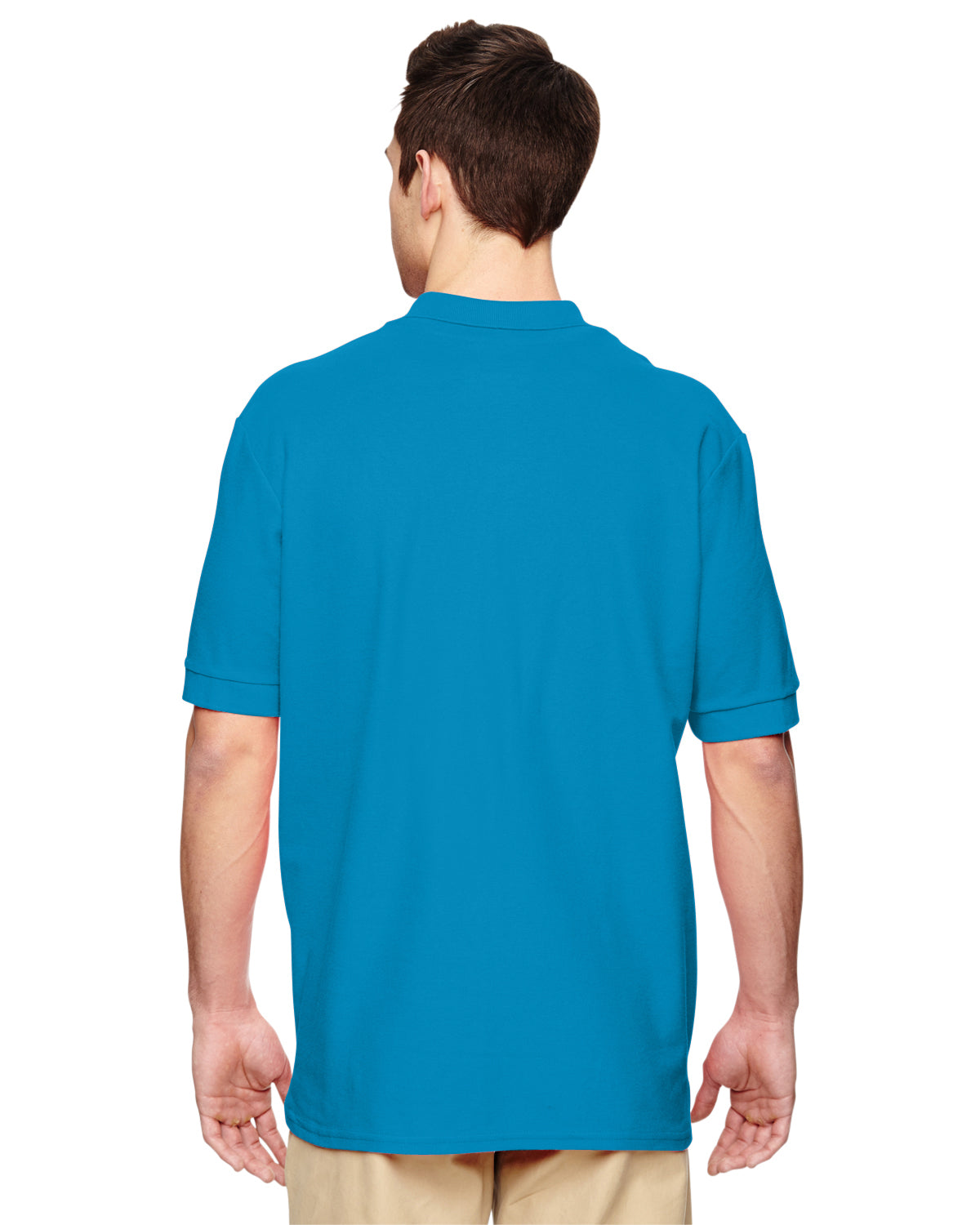 Unisex Premium Cotton®  Double Piqué Polo - Sapphire
