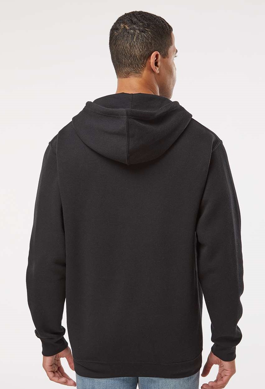 Unisex Pullover Fleece Hoodie - Black