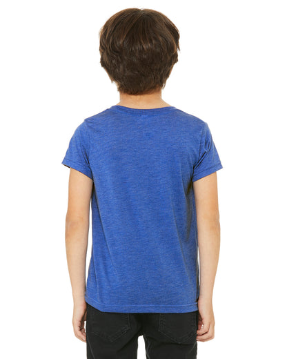 Youth Triblend Short-Sleeve T-Shirt - True Royal Triblend