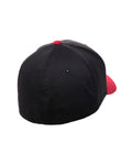 Unisex Wooly 6-Panel Cap - Black / Red