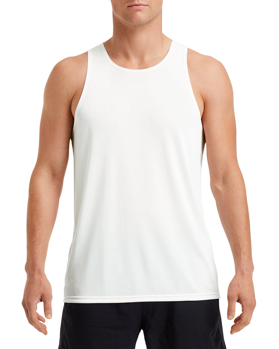Unisex Performance®  Singlet - White
