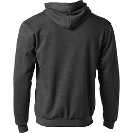 Unisex Fleece Pullover Hoodie - Heather Charcoal