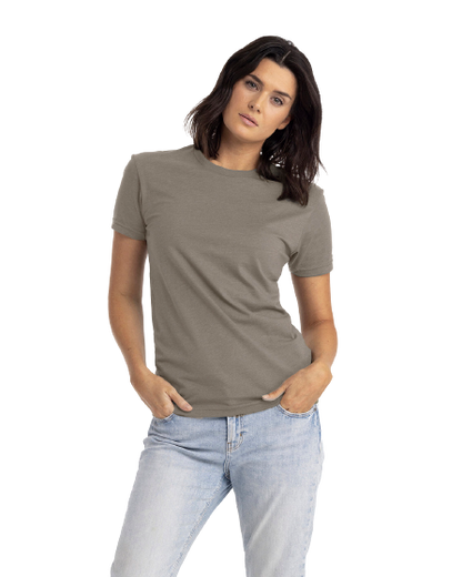 Unisex CVC Crewneck T-Shirt - Warm Gray