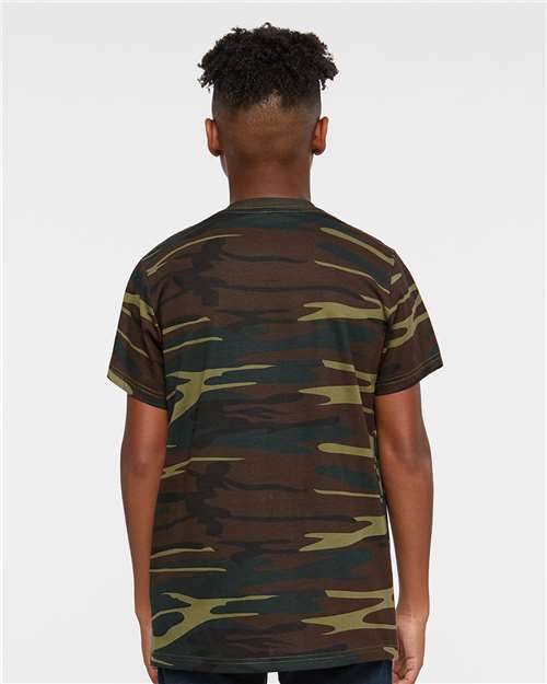 Code Five 2207 Green Woodland — on model back