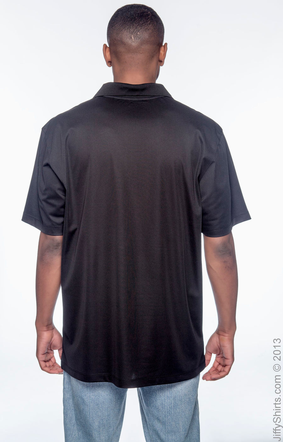 Men's Micro-Piqué Polo - Black