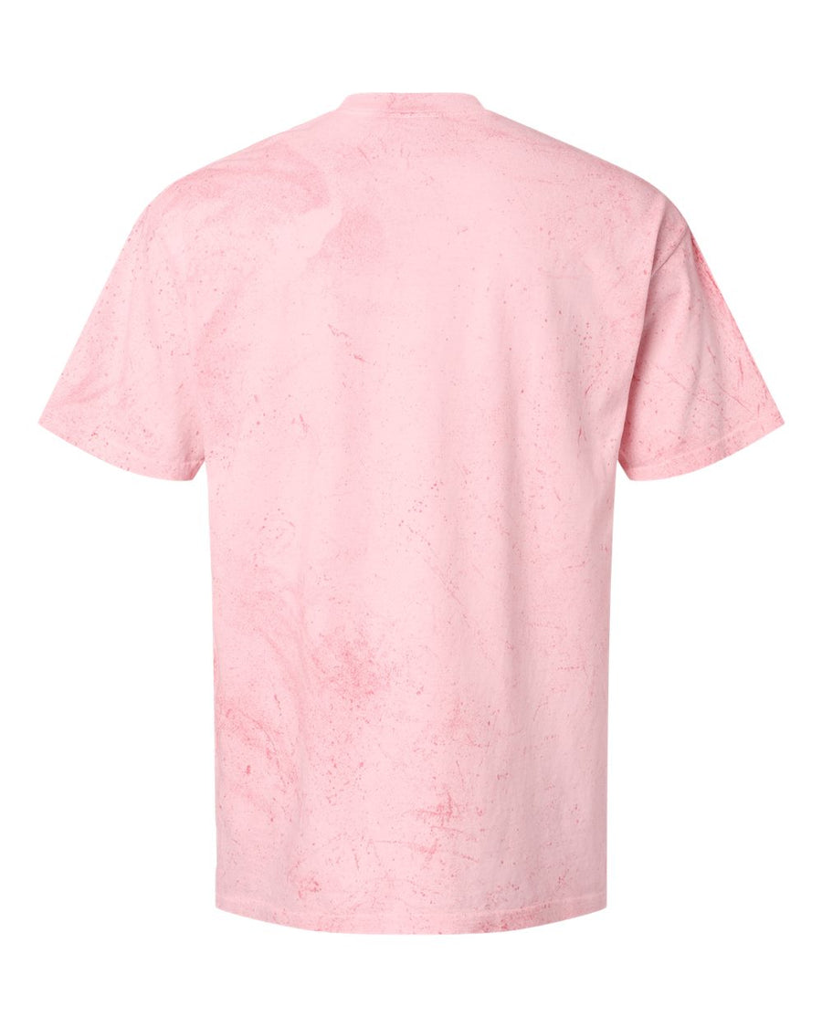 Unisex Heavyweight Color Blast T-Shirt - Hibiscus