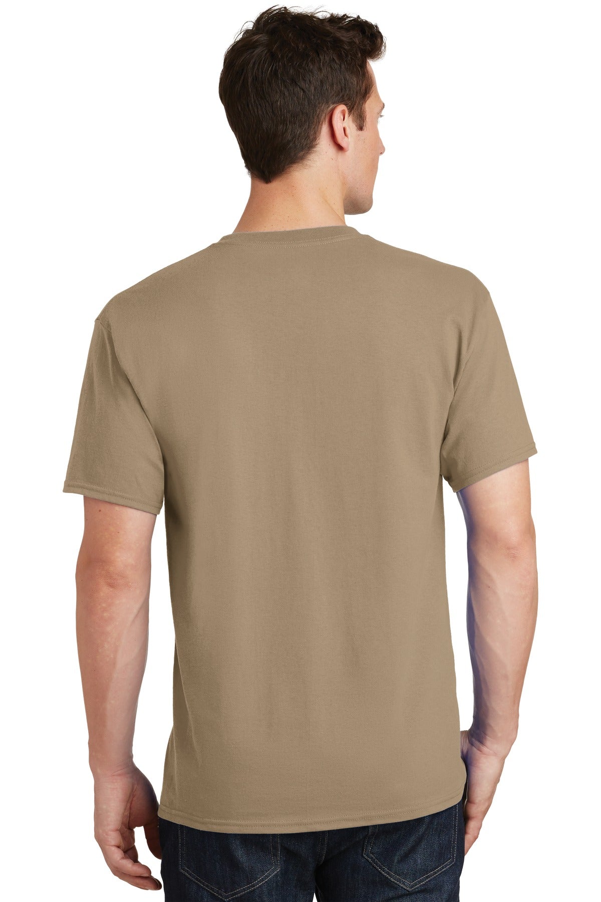 Unisex Core Cotton Tee - Sand