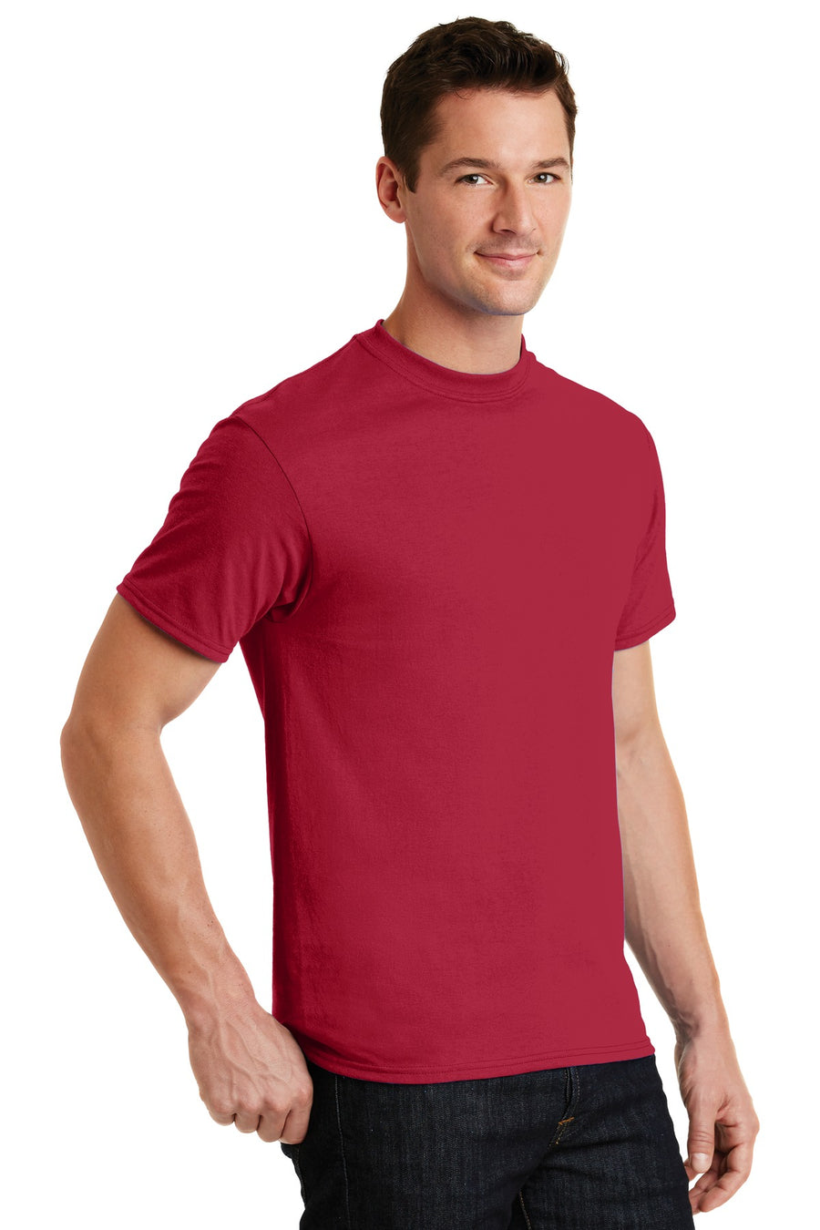 Unisex Core Blend Tee - Red