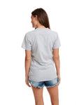 Unisex Power Crew T-Shirt - Heather Gray