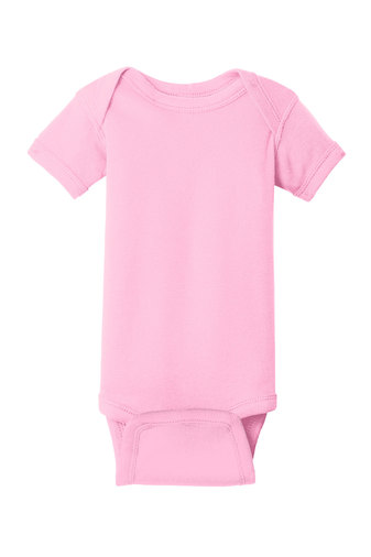 Infant Baby Rib Bodysuit - Pink