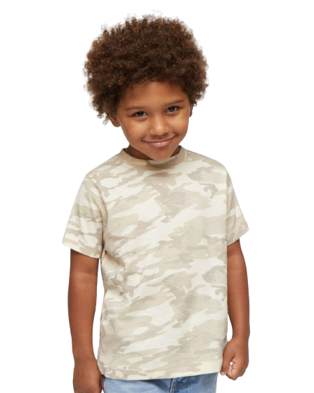 Toddler Fine Jersey T-Shirt - Natural Camo