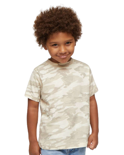 Toddler Fine Jersey T-Shirt - Natural Camo