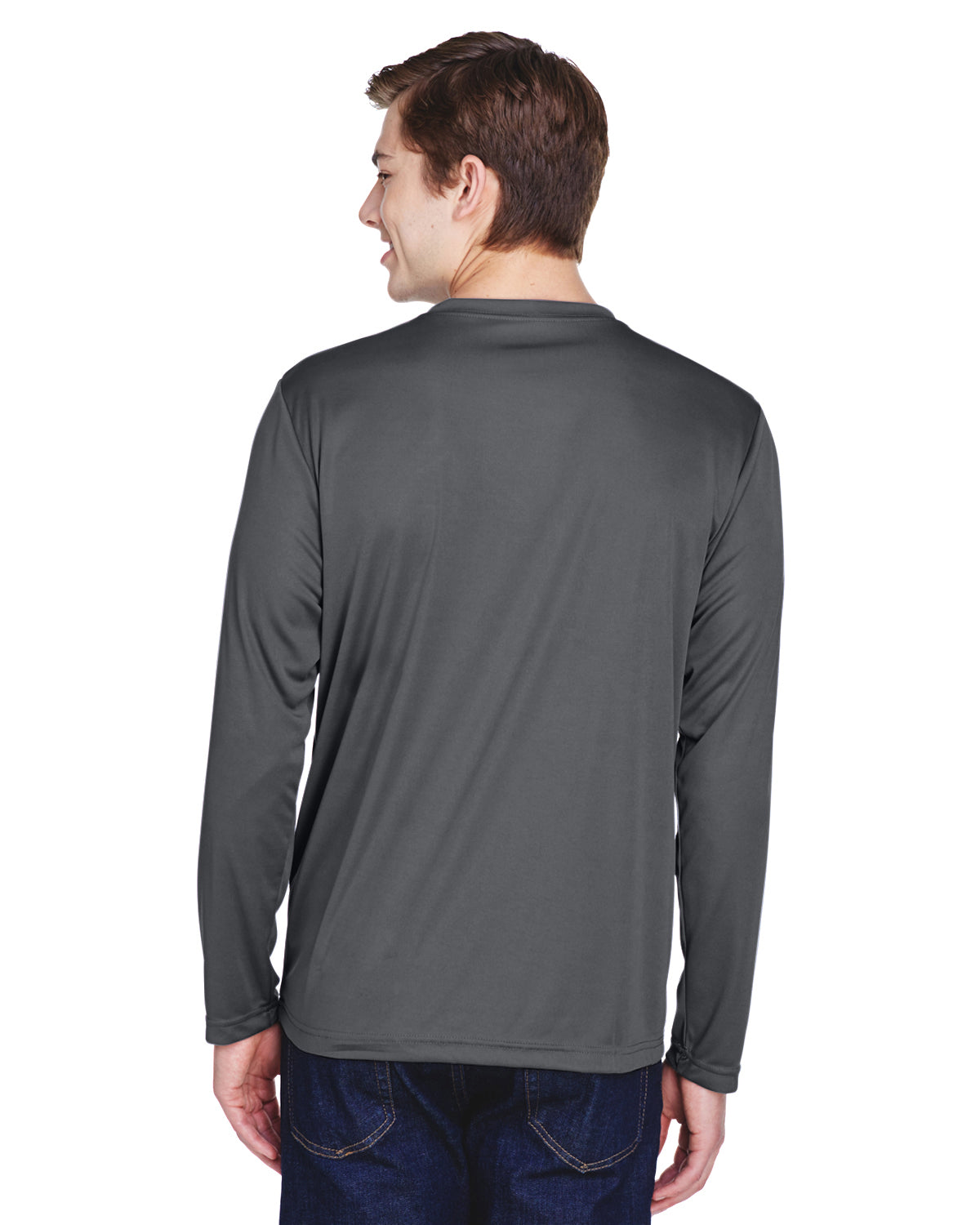 Men's Zone Performance Long-Sleeve T-Shirt - Sport Graphite