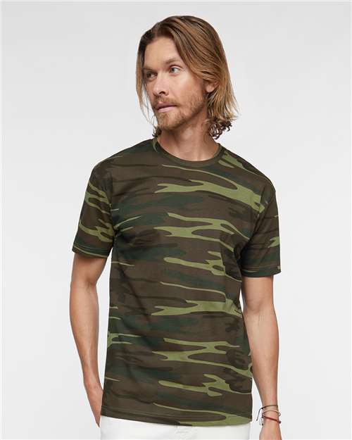 Code Five 3907 Green Woodland — on model front