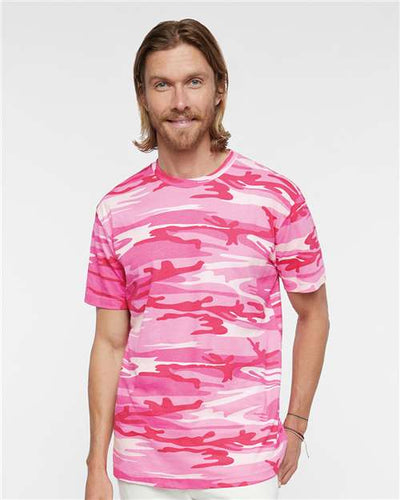 Code Five 3907 Pink Woodland — on model front